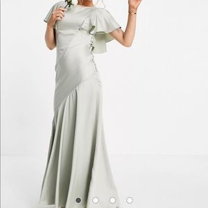 BRAND NEW!! Satin, maxi bridesmaids dresses